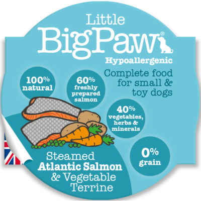 Little Big Paw Steamed Salmon & Veg Dinner Dog Food Little Big Paw Steamed Salmon & Veg Dinner Dog Food